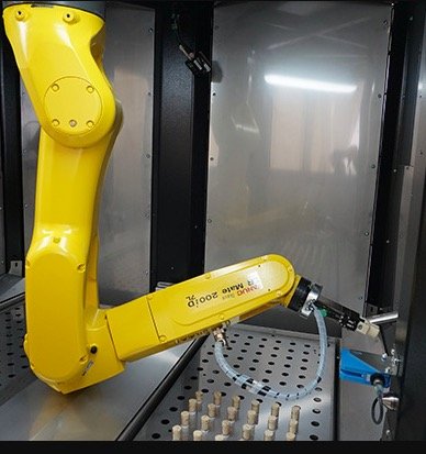 FANUC-Robot supports contact-free coronavirus mass testing